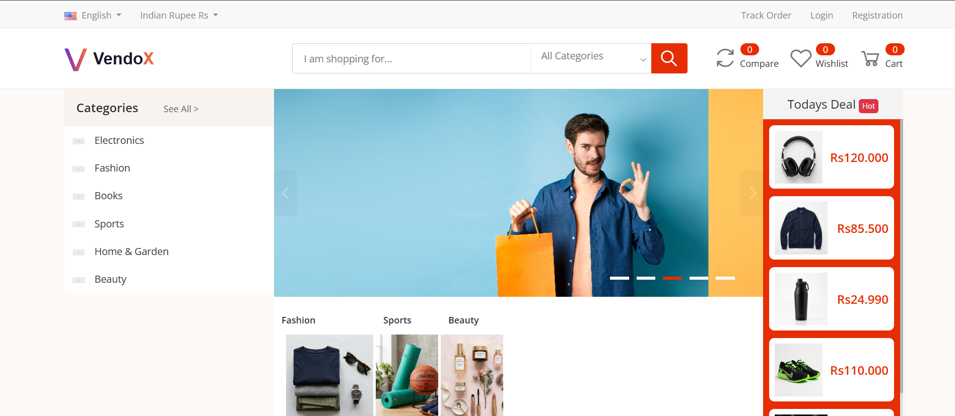 VendoX Multi-Vendor E-Commerce Ecosystem